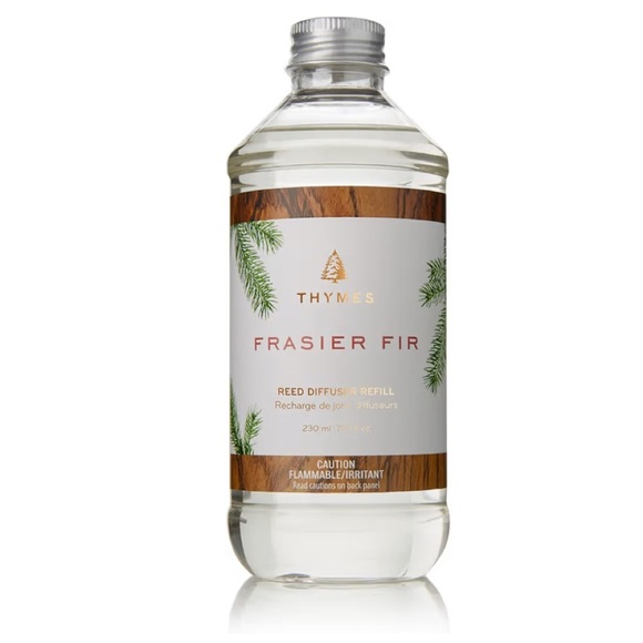 Thymes Reed Diffuser Oil Refill - Diffuser Oils Scents (Frasier Fir, 7.75 fl oz) - Picture 3 of 7